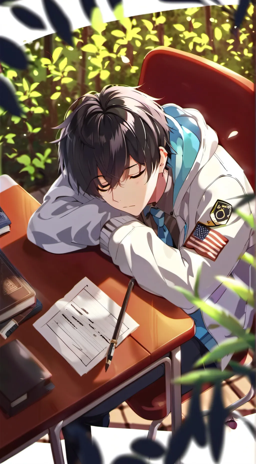 ai character: Max background
