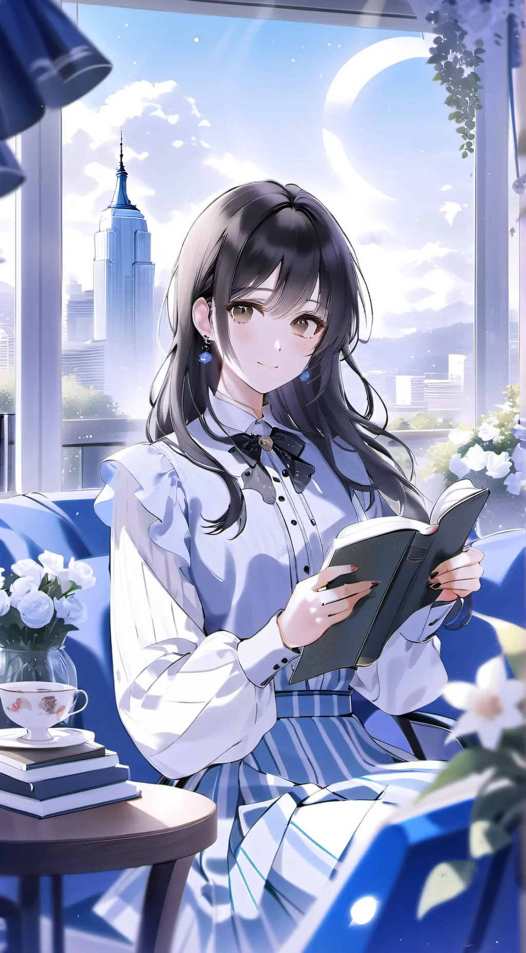 ai character: ★ivy★ background