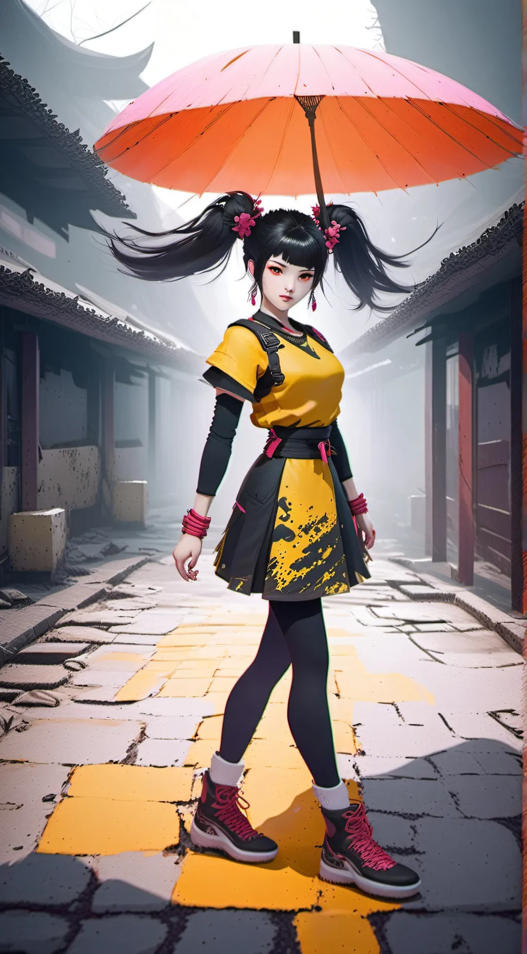 ai character: XIAOYU background