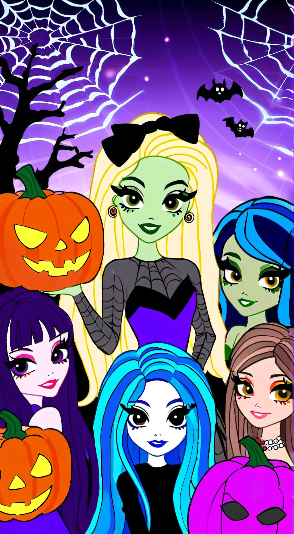 ai character: Ember and Amber background