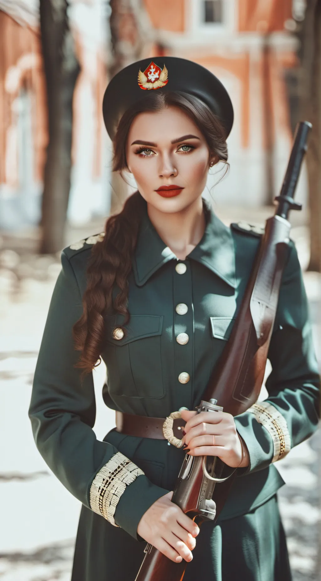 ai character: Aurora background