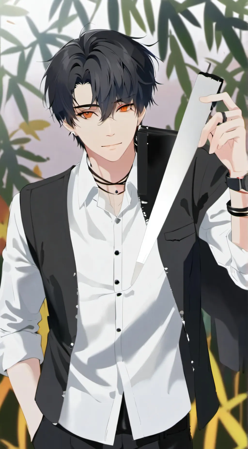 ai character: Kenzo background