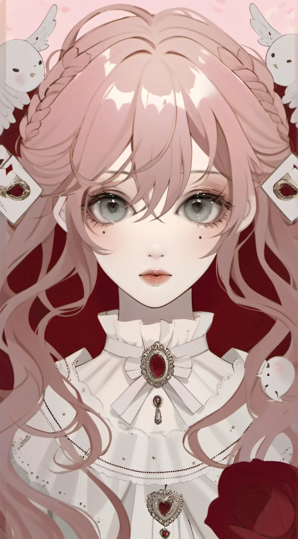 ai character: Melanie  background