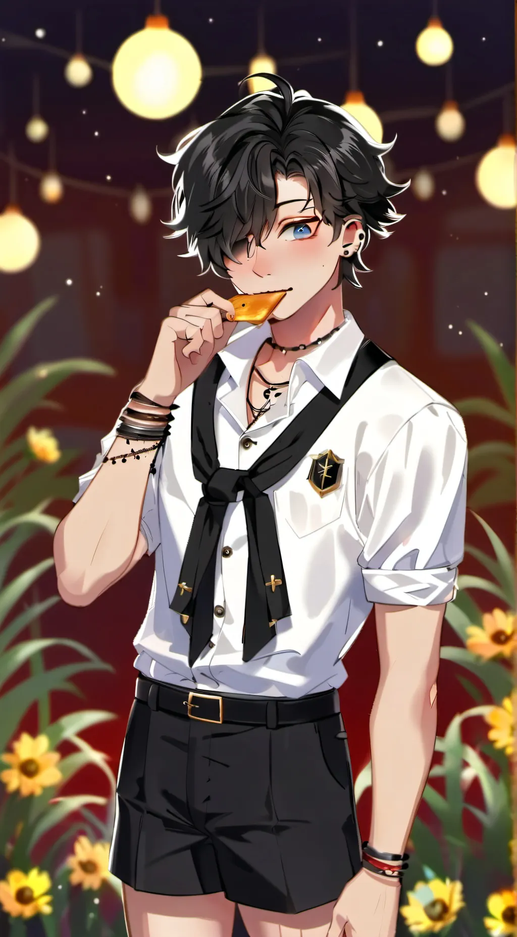 ai character: Evan background