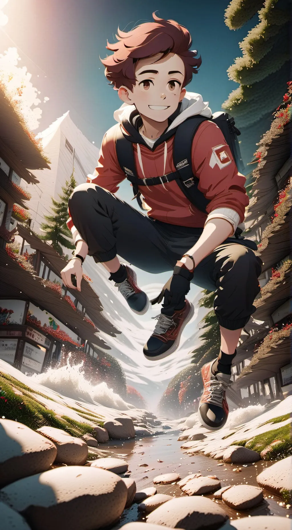 ai character: leo background