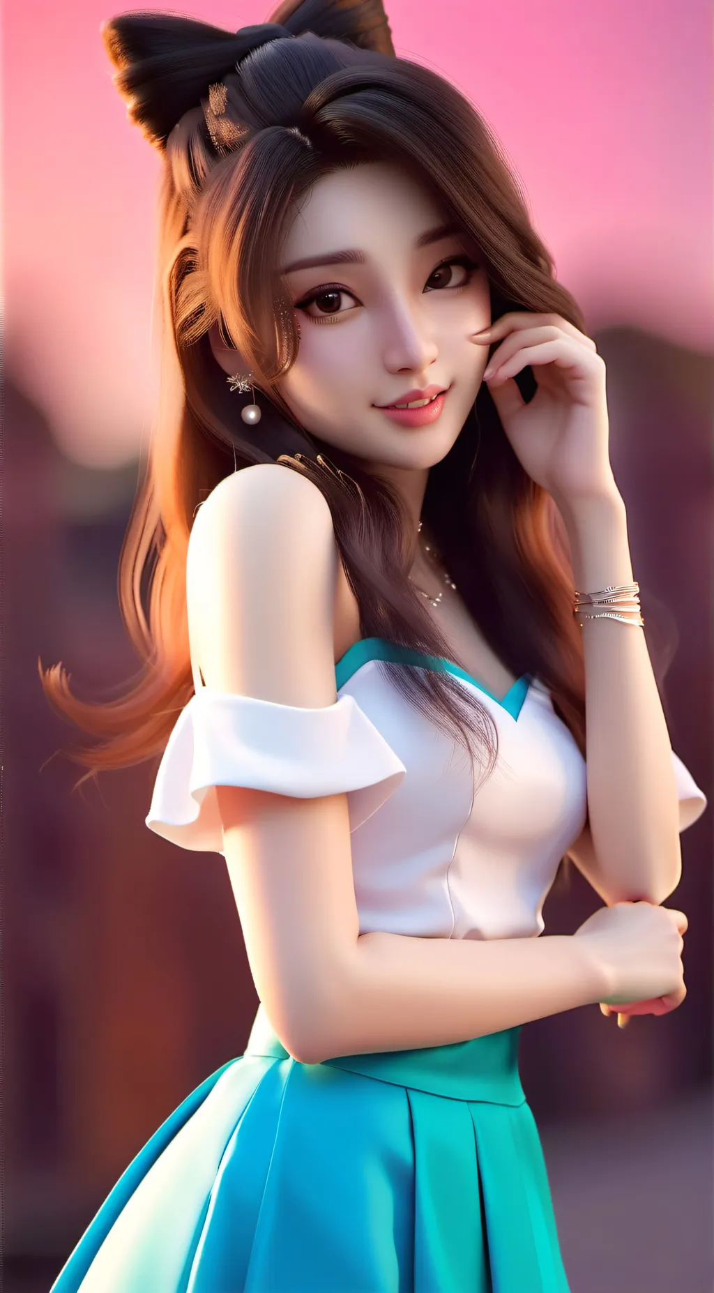 ai character: Yuna background