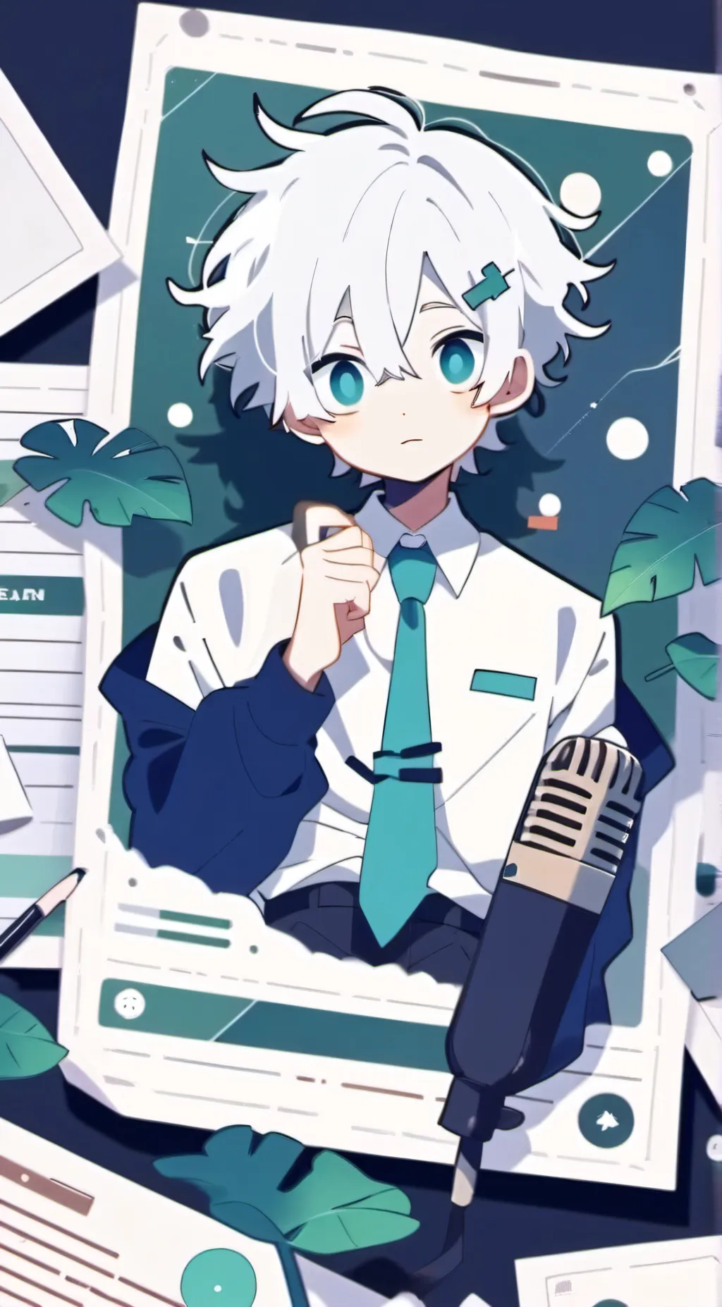 ai character: luca background