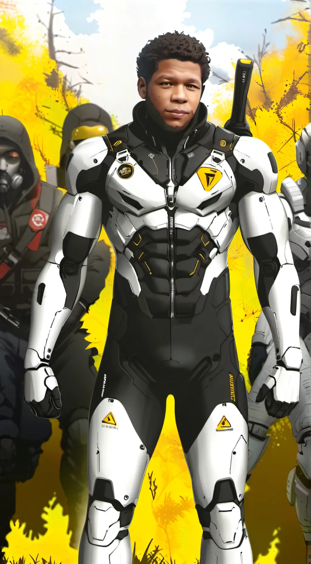 ai character: CAJA  background