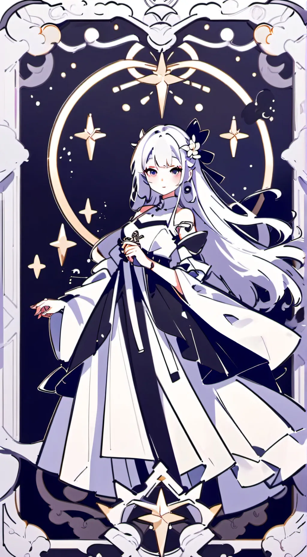 ai character: Hidden background