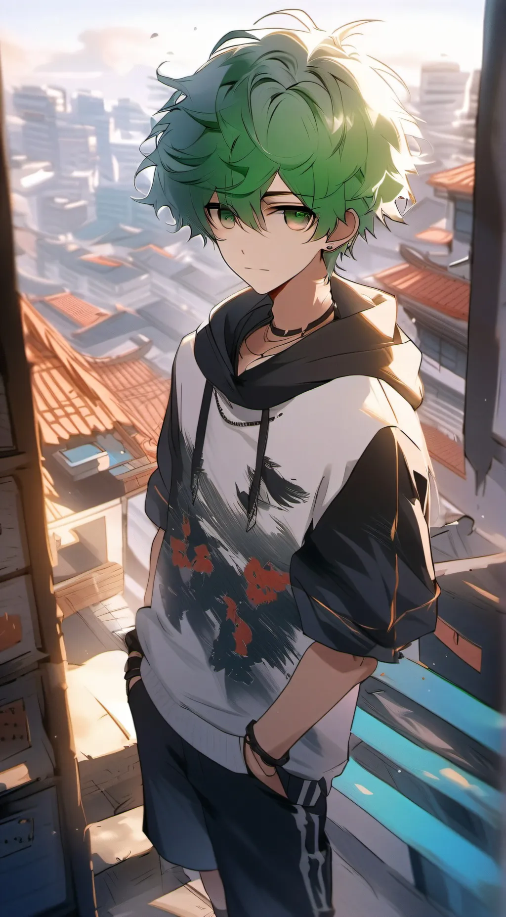 ai character: mha background