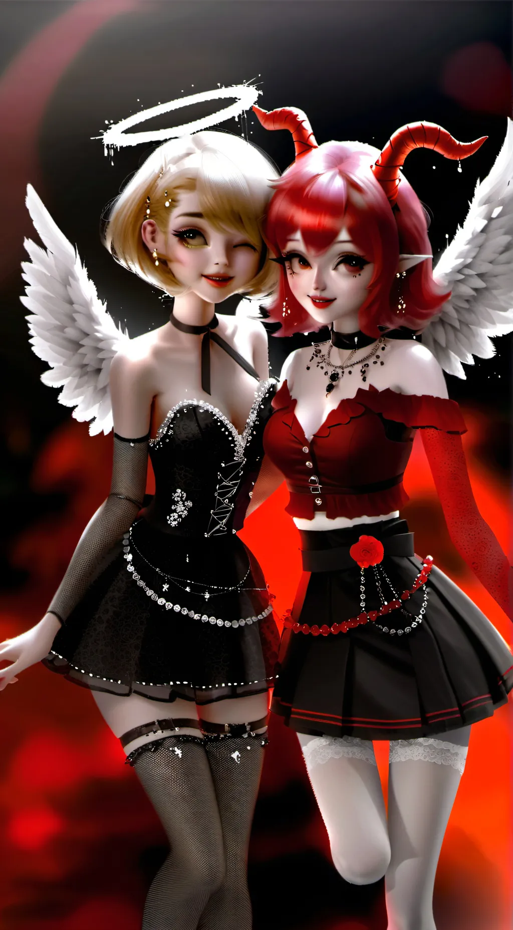 ai character: Lily , Lilith  background