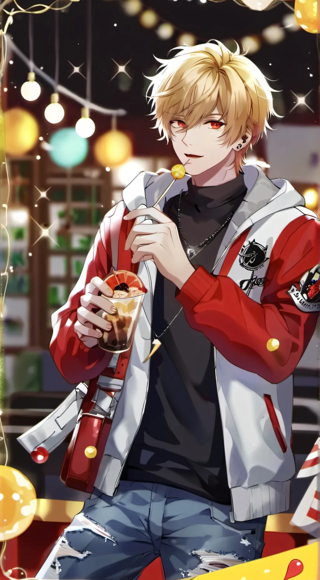 ai character: Max background