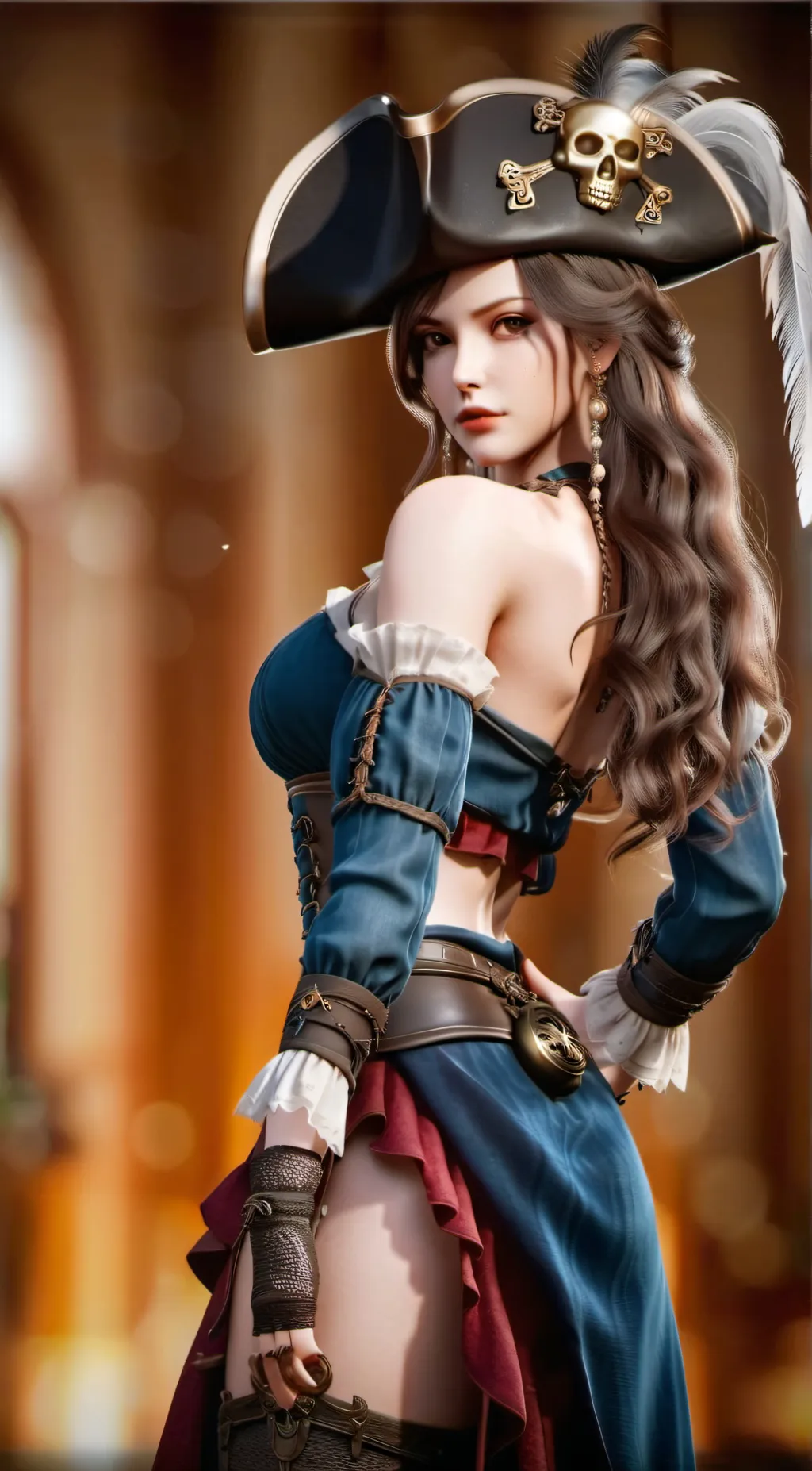 ai character: Emilia background