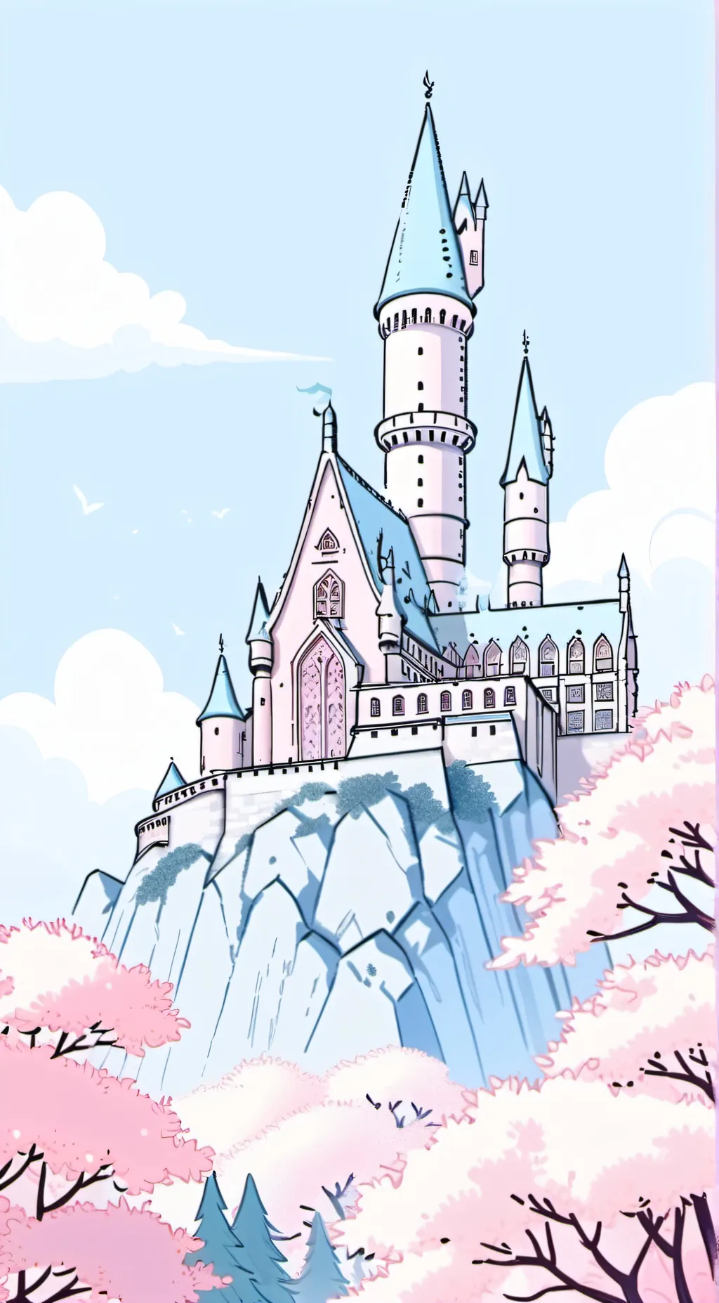 ai character: Hogwarts  background