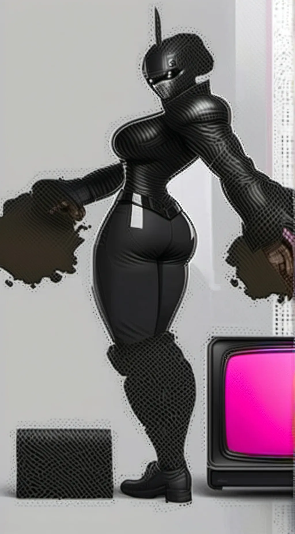 ai character: trio woman background
