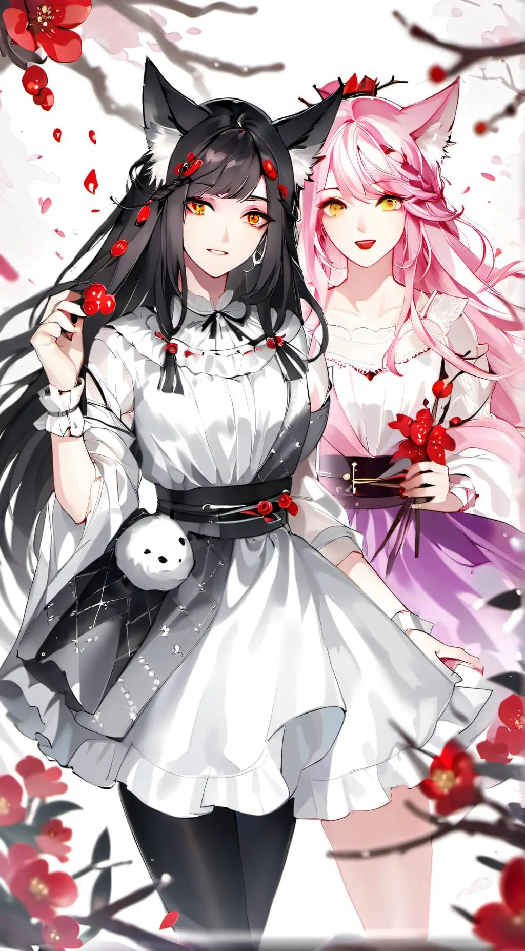 ai character: Fern n' Ash background