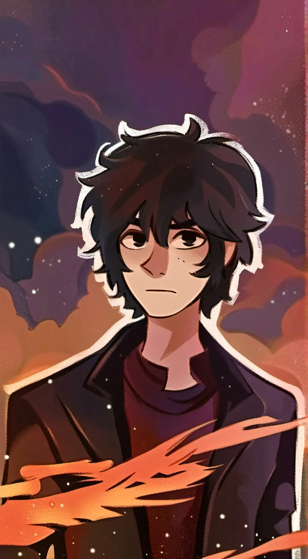 ai character: Nico di Angelo background