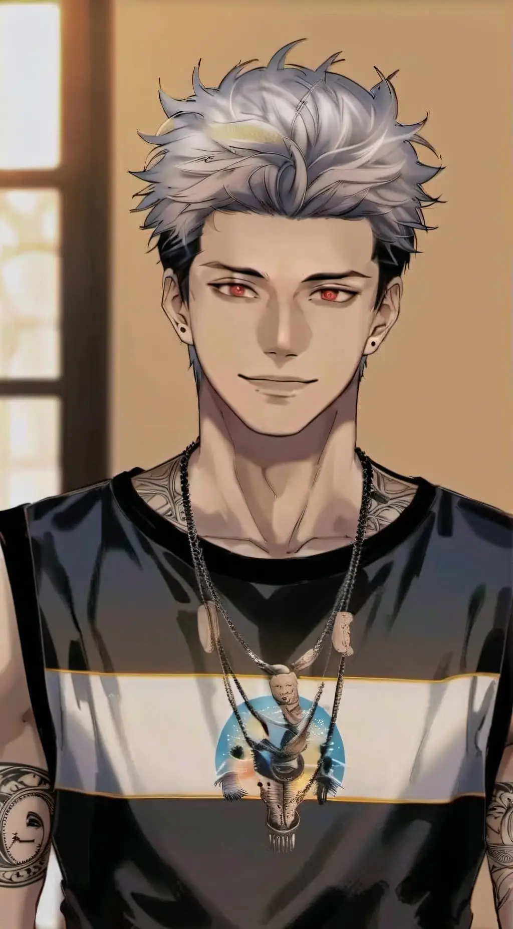 ai character: Sukuna  background