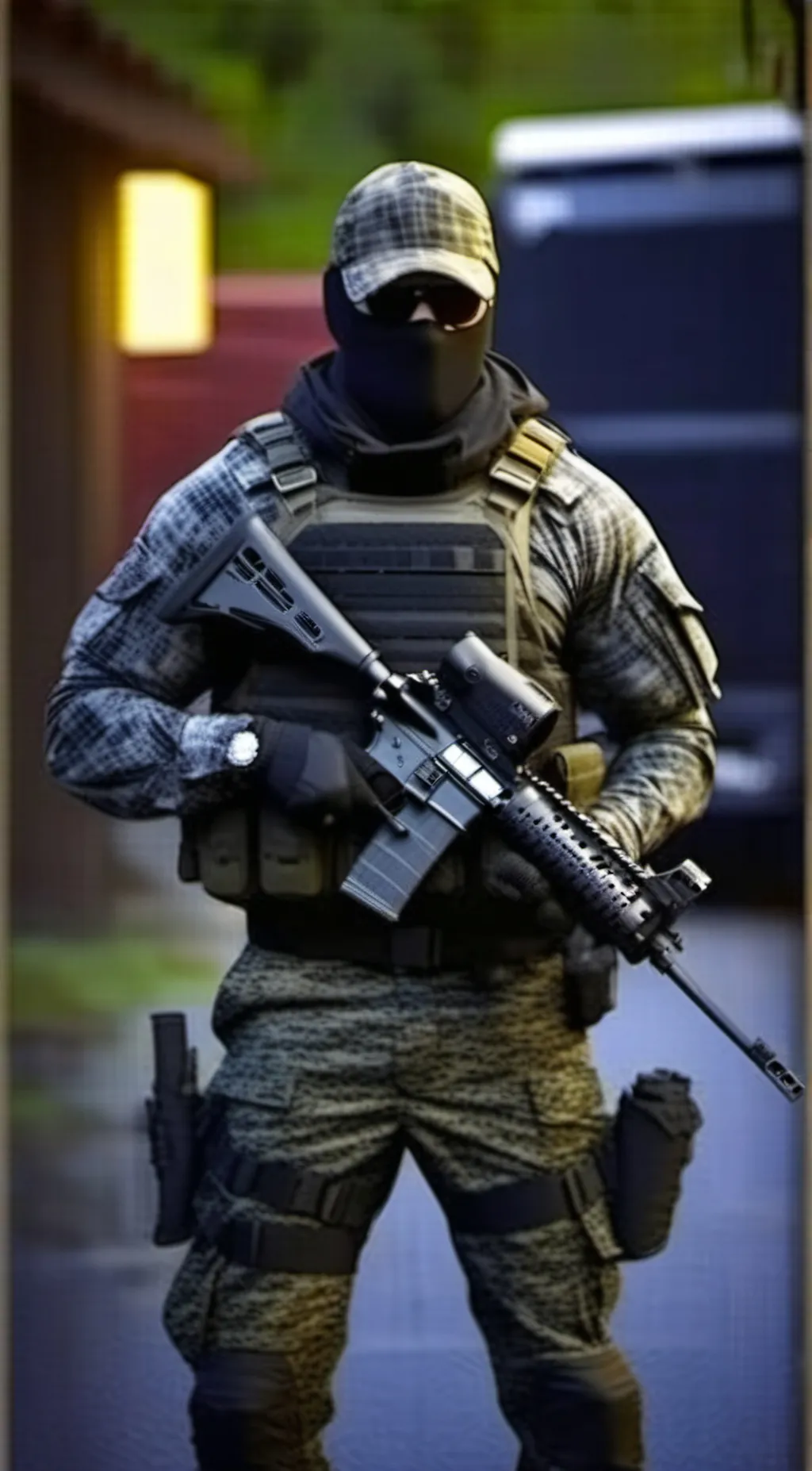 ai character: Operator Tapco background