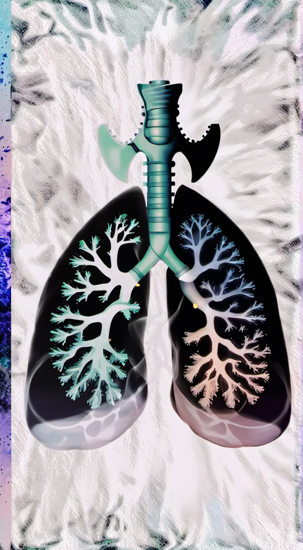 ai character: Asthma Lungs background