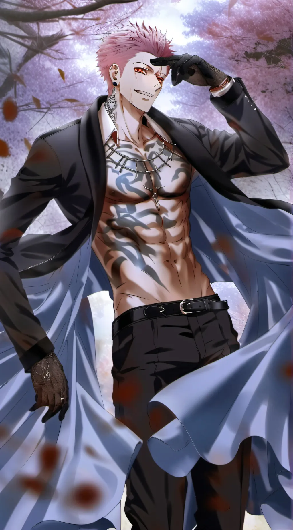 ai character: Ryomen sukuna  background