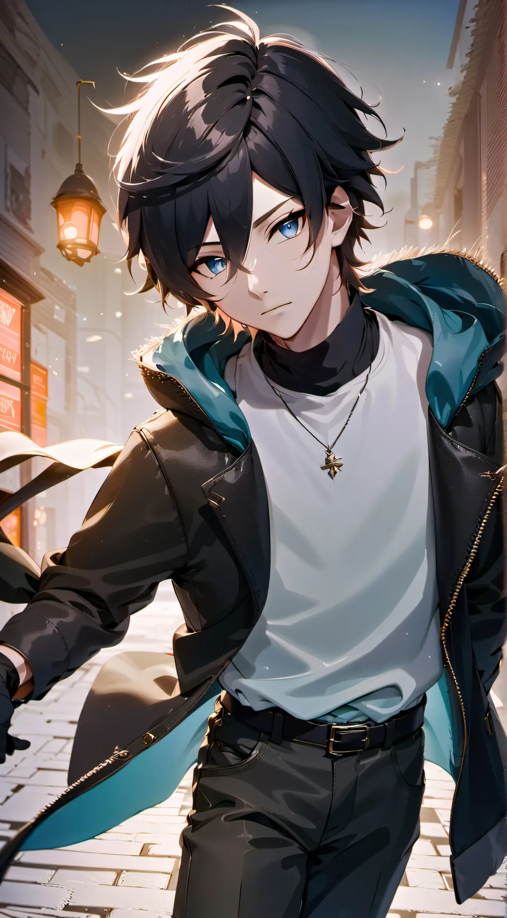 ai character: Elliot Finn background