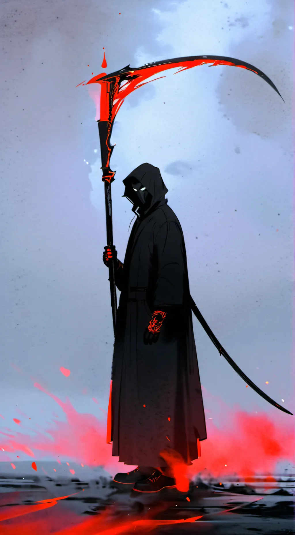 ai character: Darkkay  background