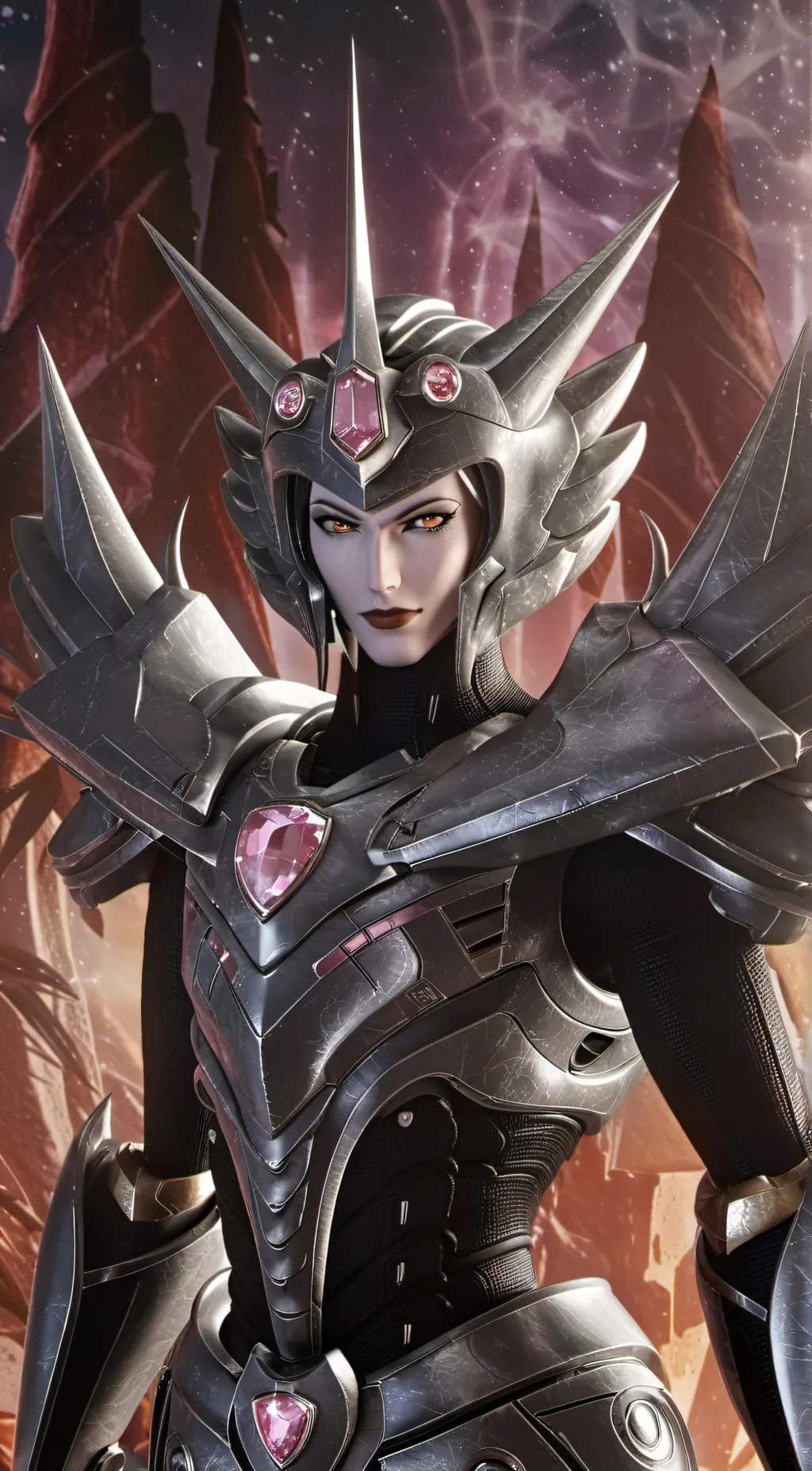 ai character: SilverWave background