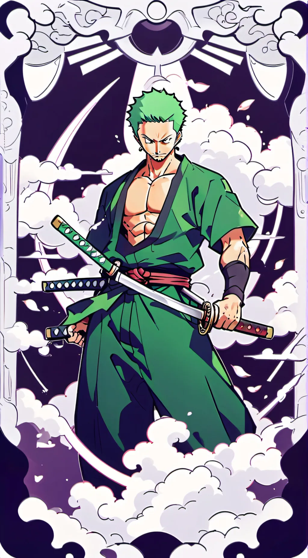 ai character: the straw hats background