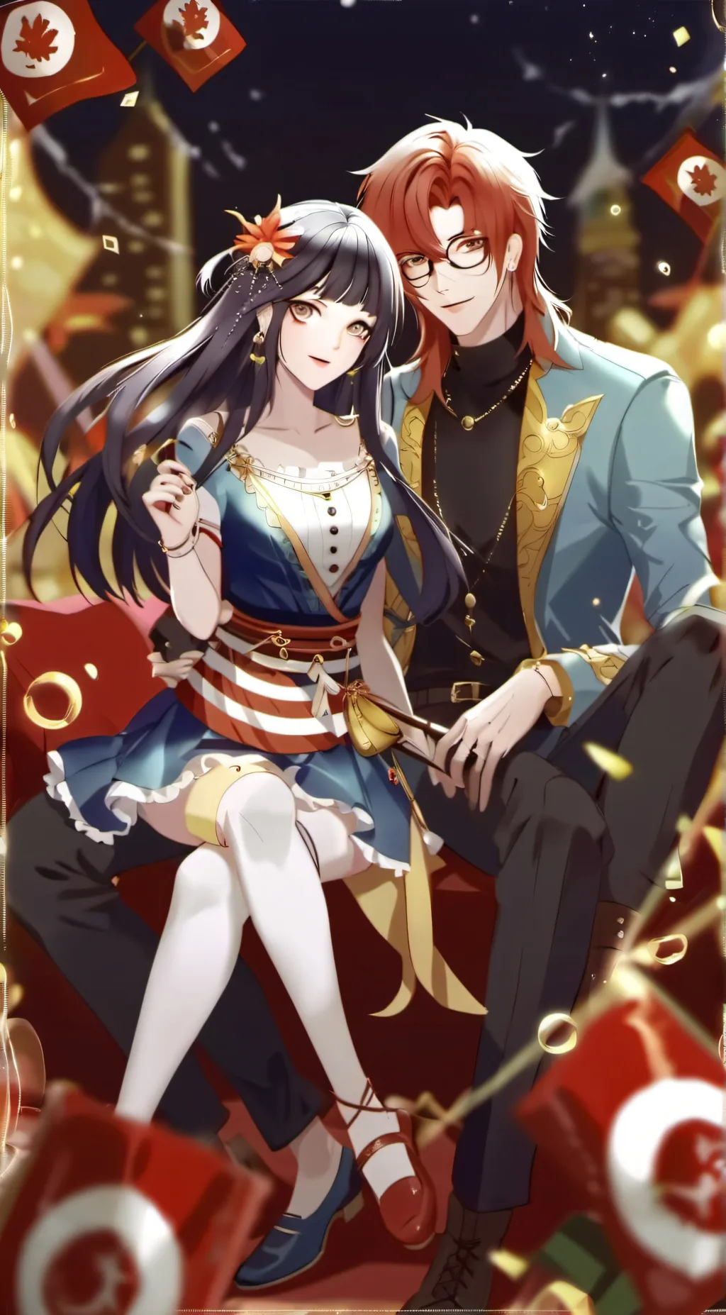 ai character: Jake and Ari background