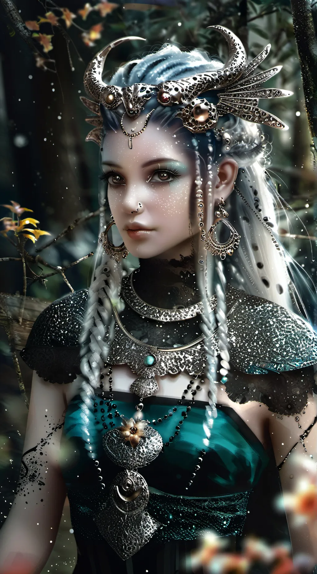 ai character: Luna  background