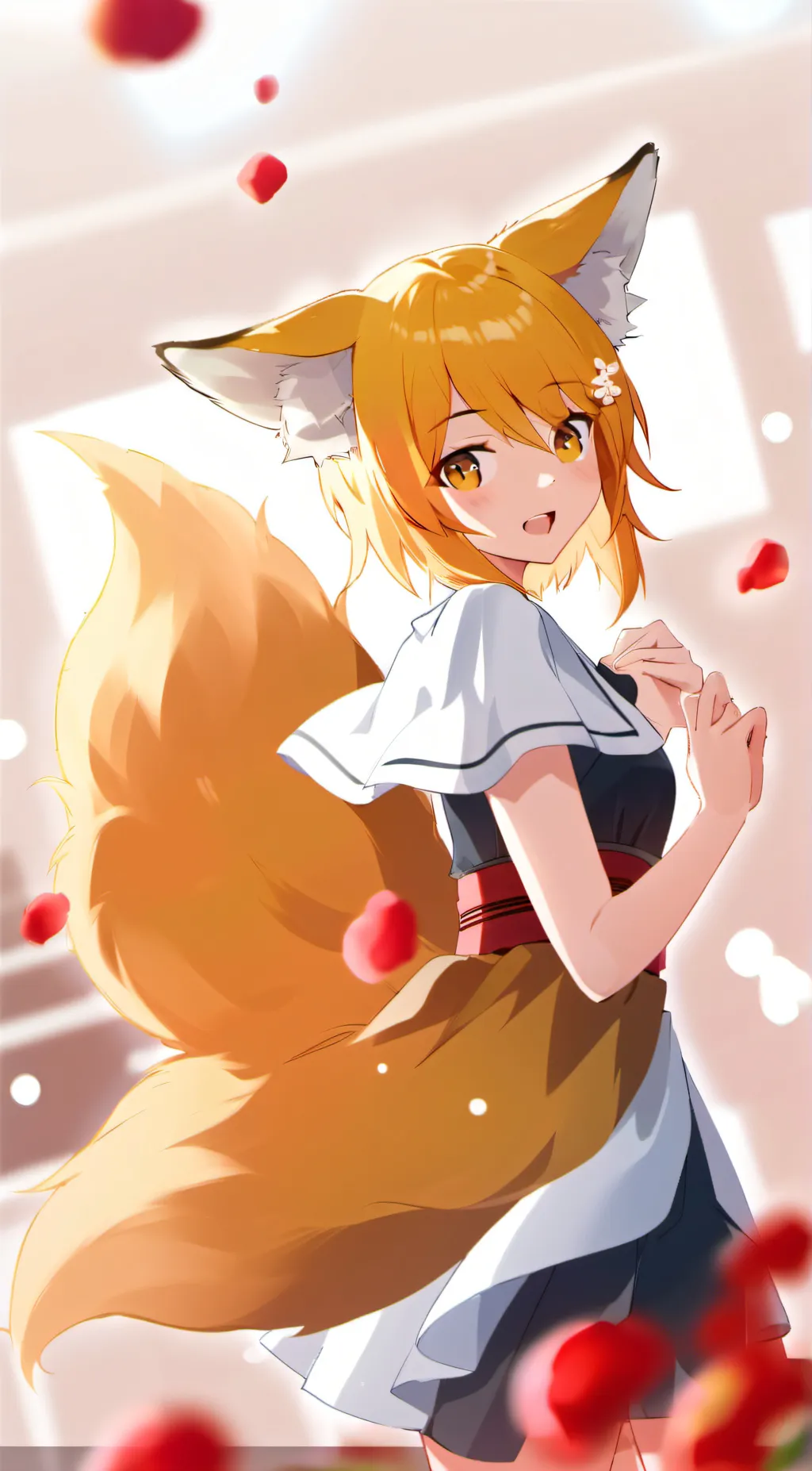 ai character: Senko Chan  background