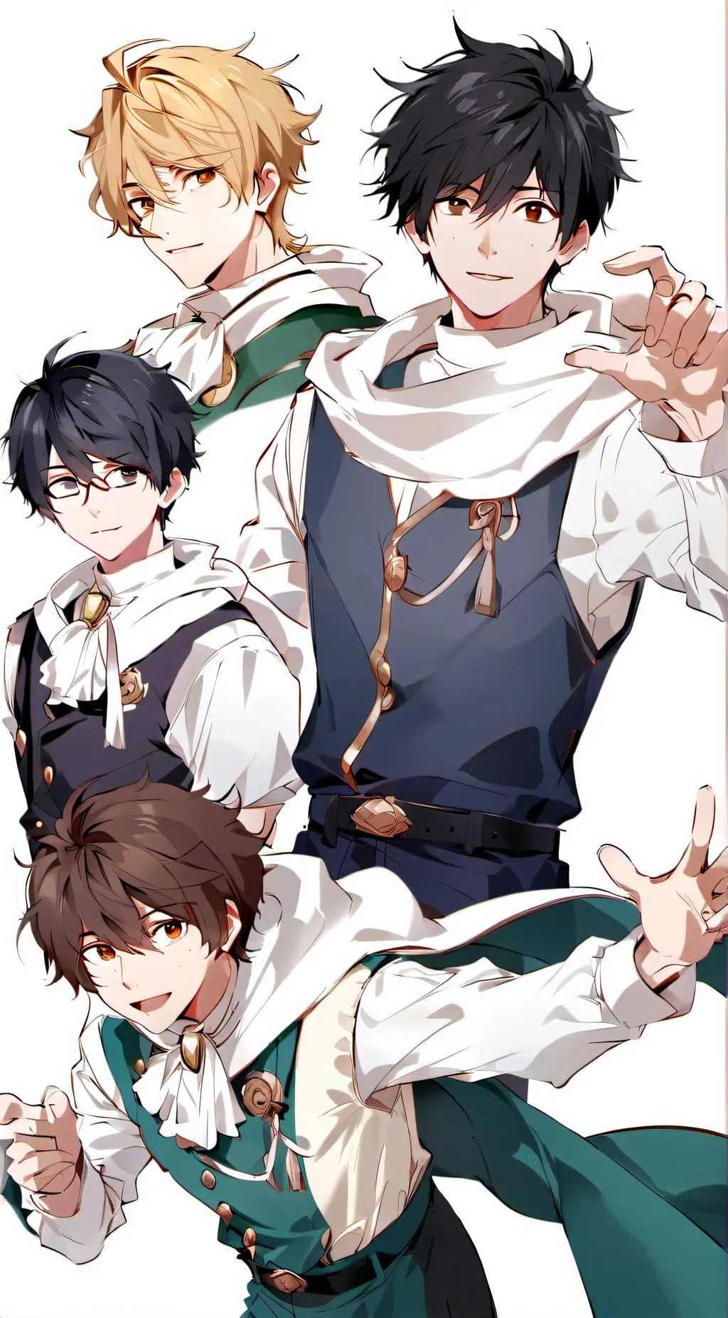 ai character: 4 Lovers♡ background