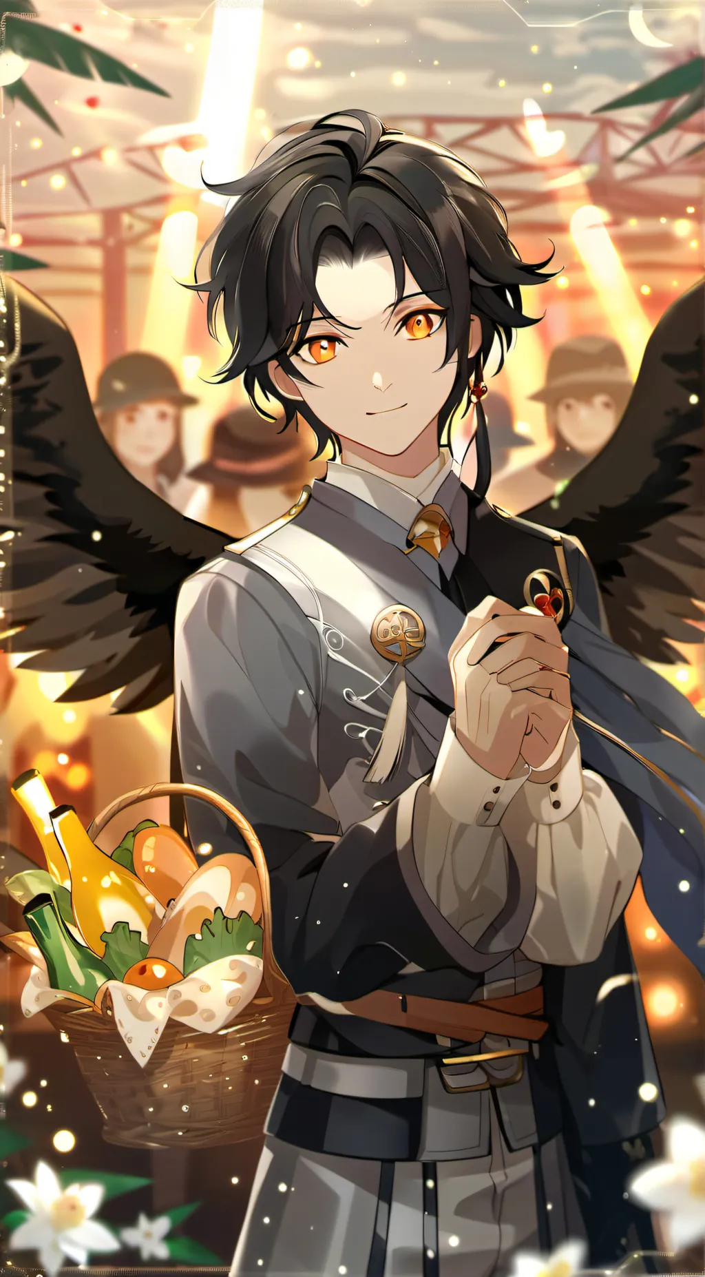 ai character: Zink background