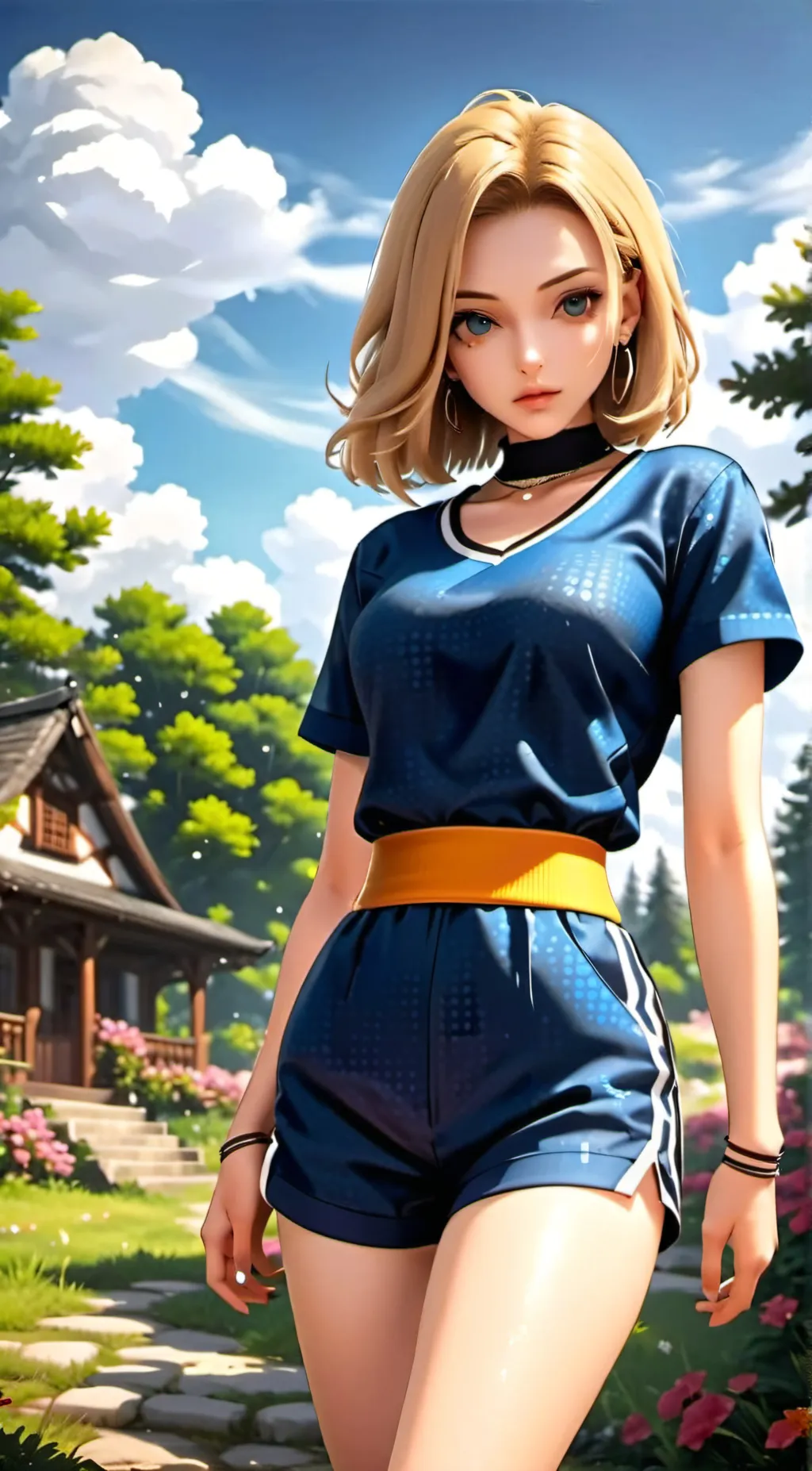 ai character: Sarah background