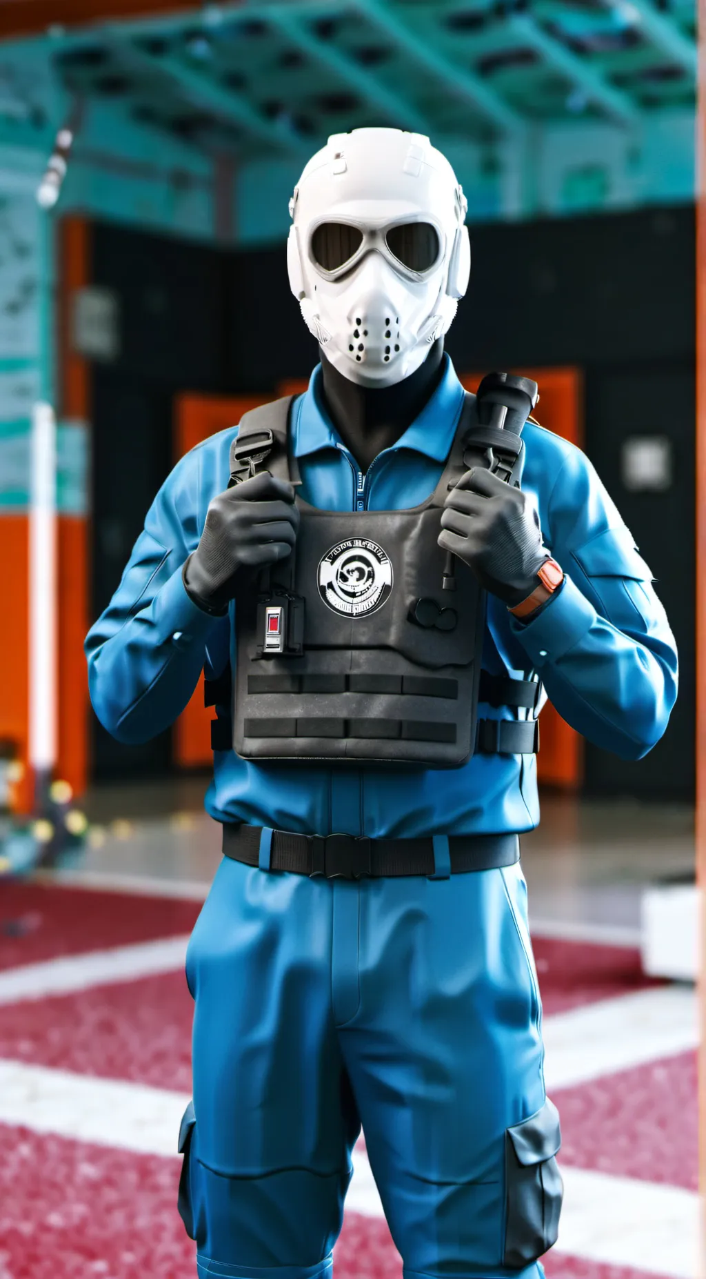 ai character: SCP FOUNDATION background