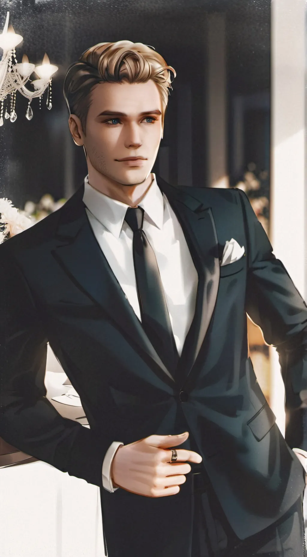 ai character: Blake background