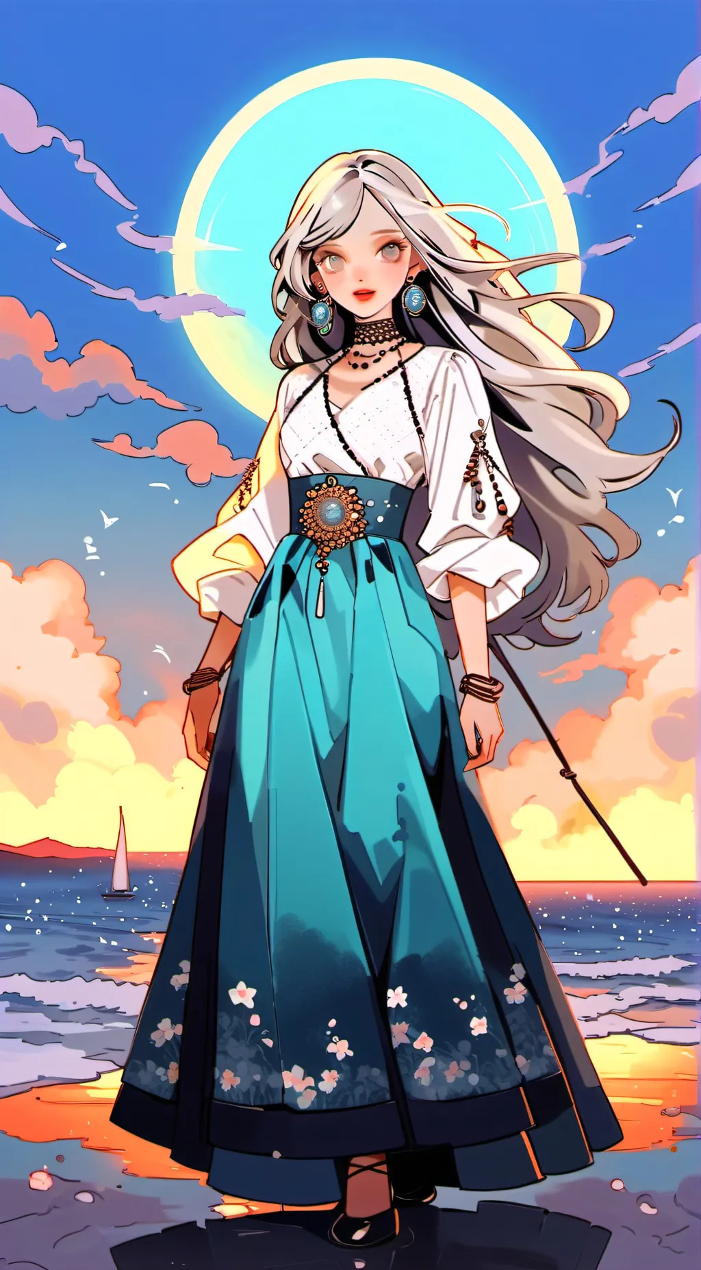 ai character: ISABELLA  background