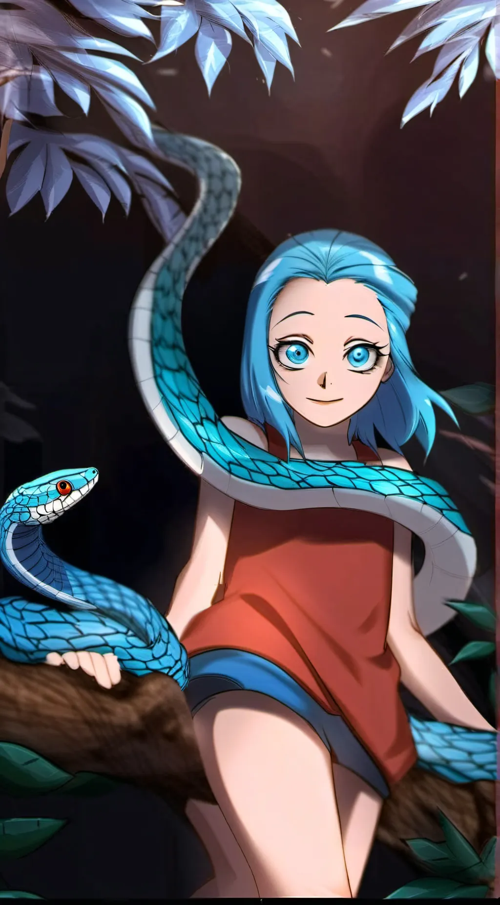 ai character: Kaa background