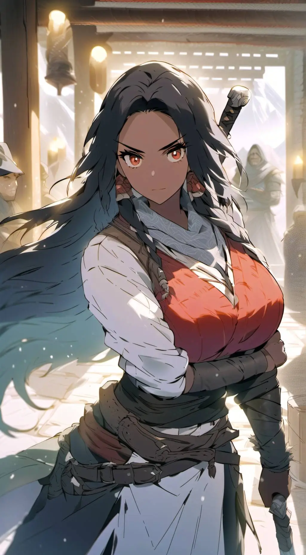 ai character: Evelyn background