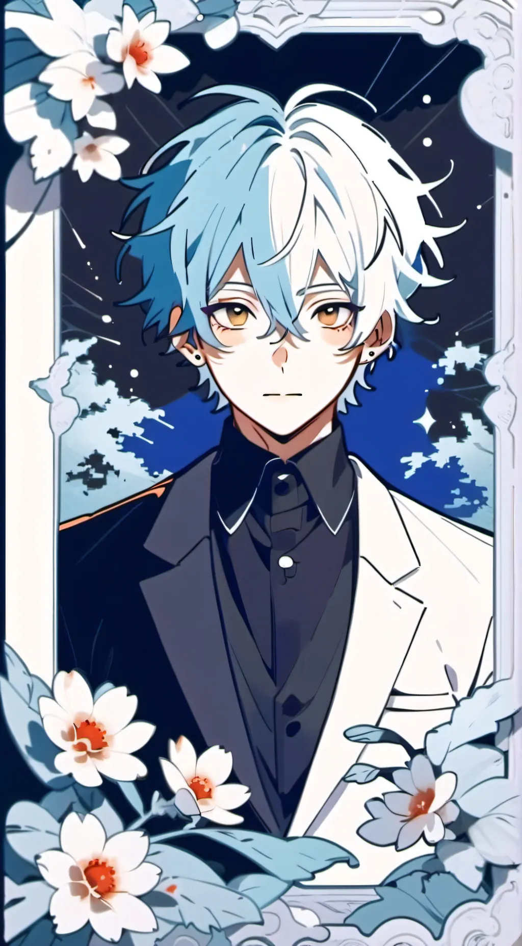 ai character: 🪽Misha🪽 background