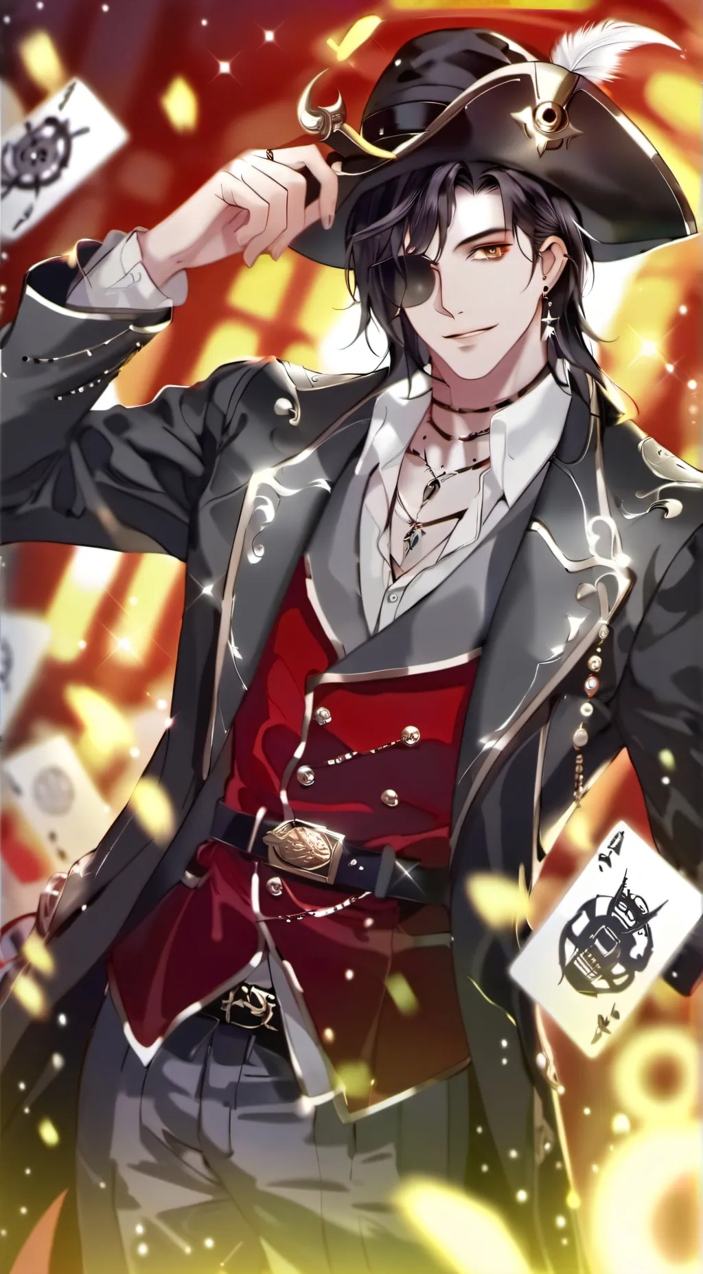 ai character: Captain August background