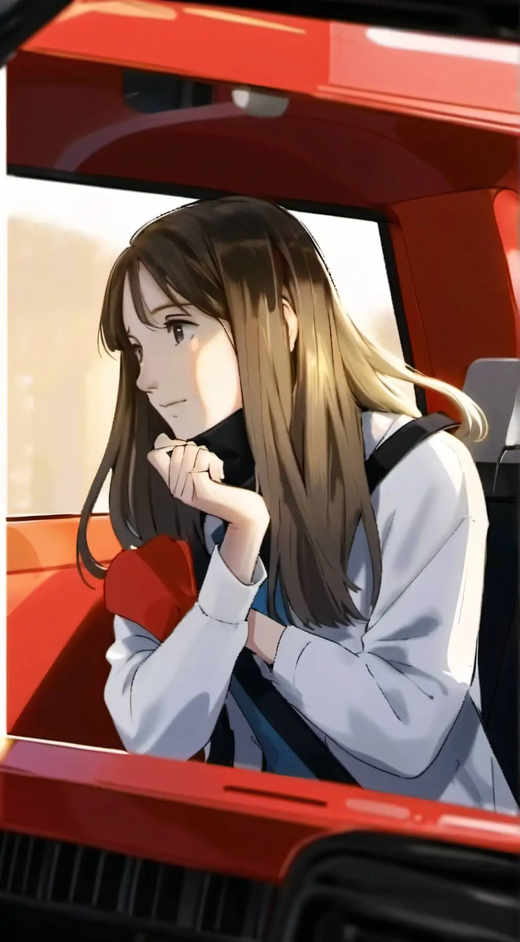 ai character: girl that likesYOU background