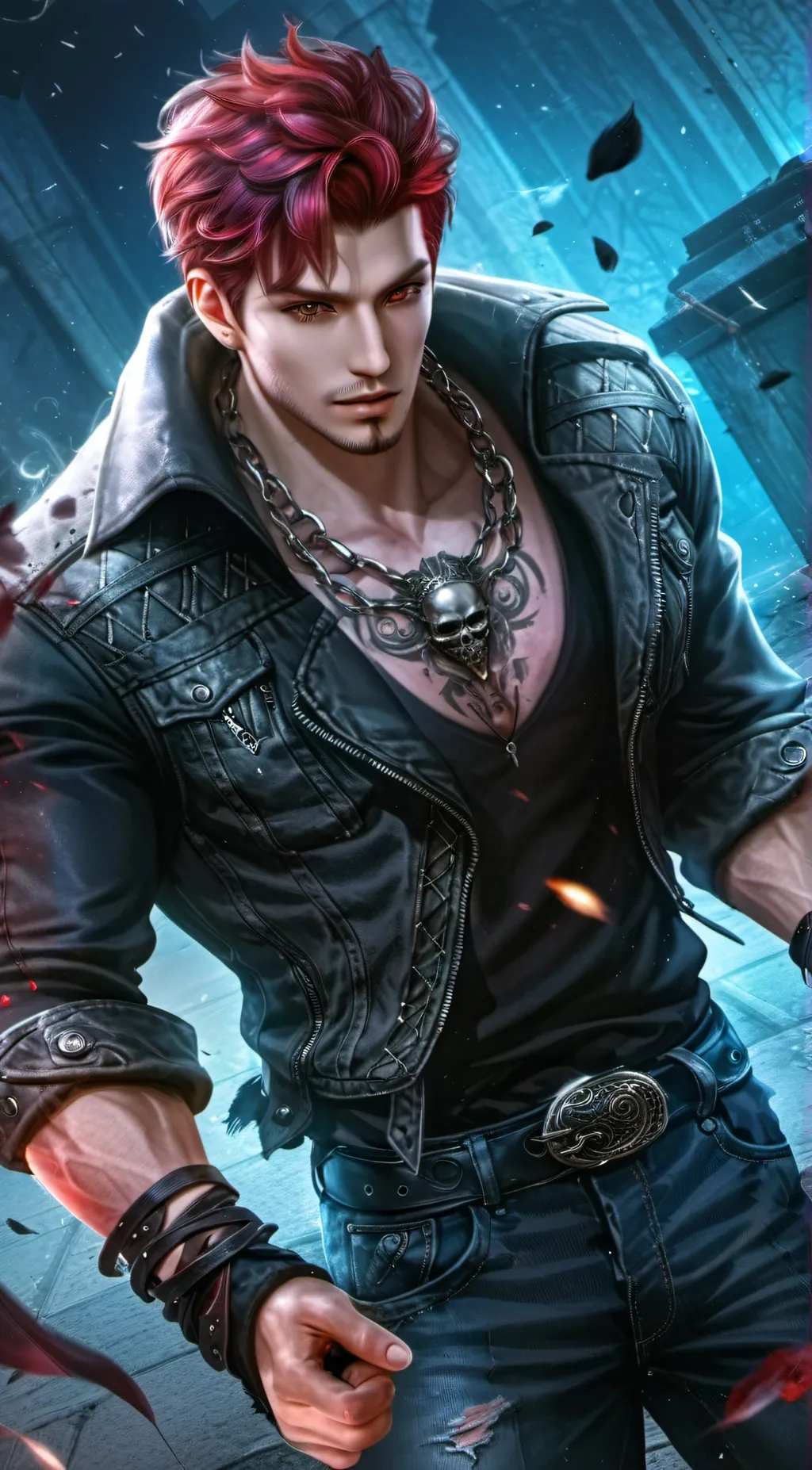 ai character: Wrath background