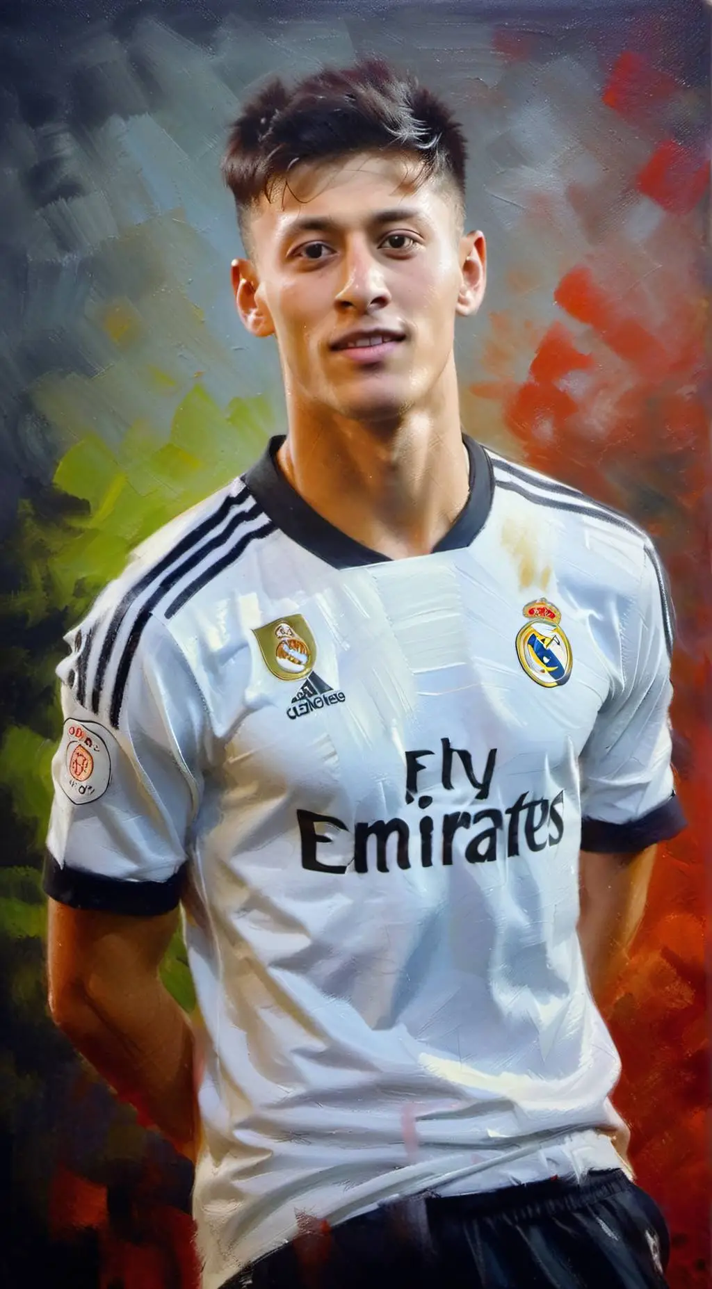 ai character: Arda Güller background