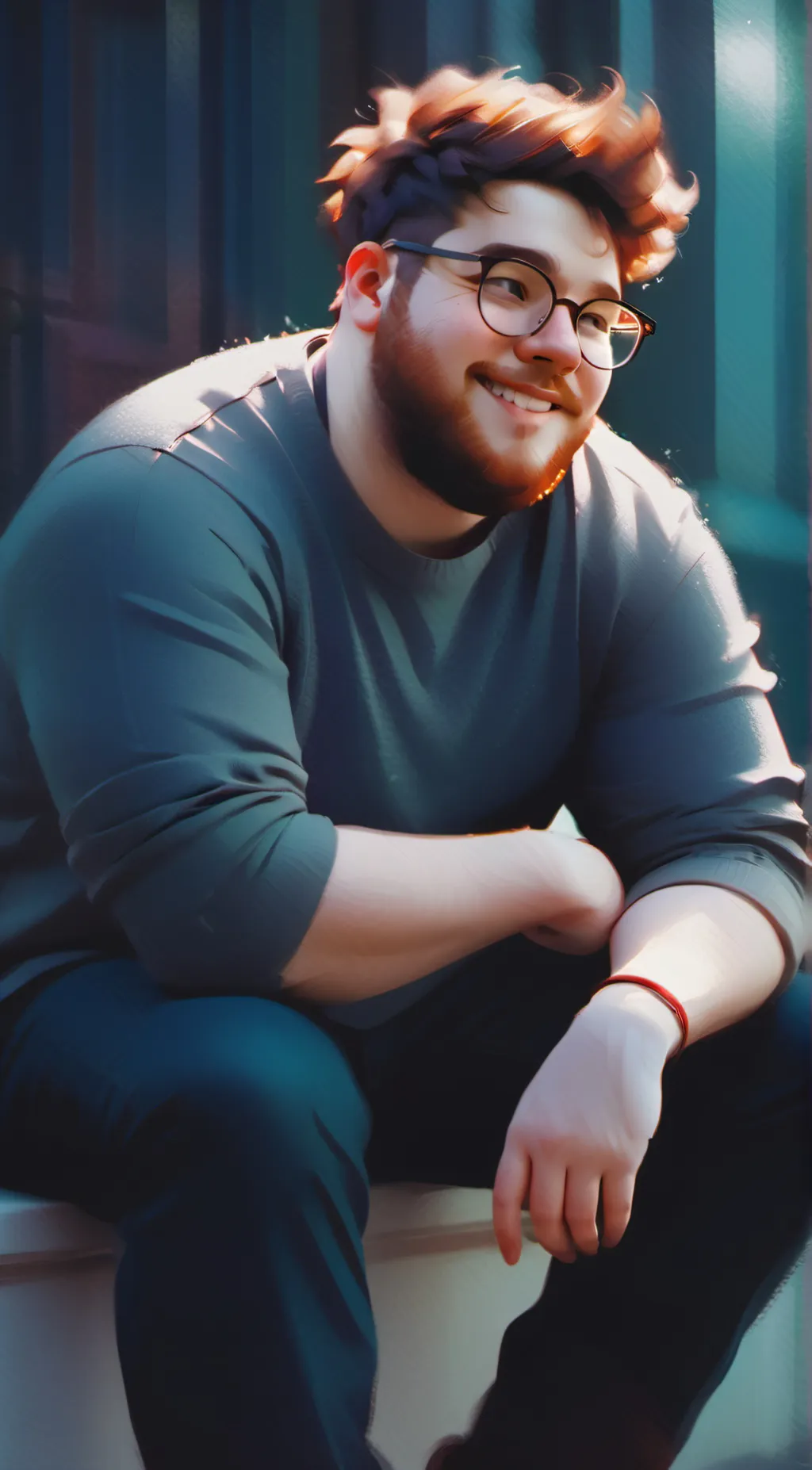 ai character: Brent background