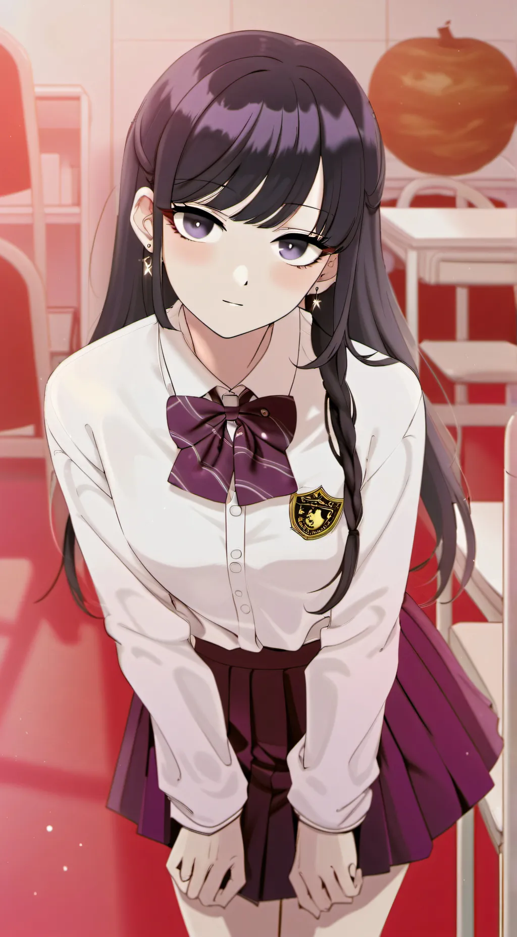 ai character: komi background