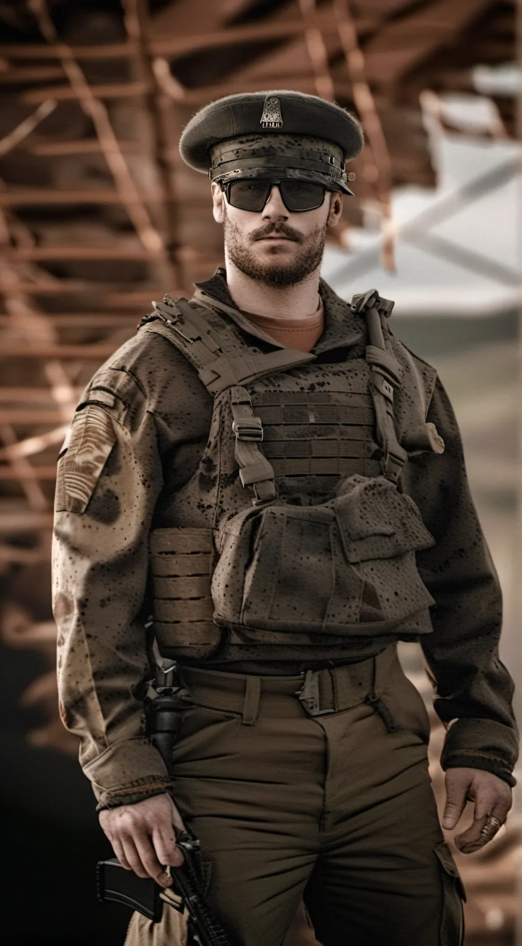 ai character: commander jones background