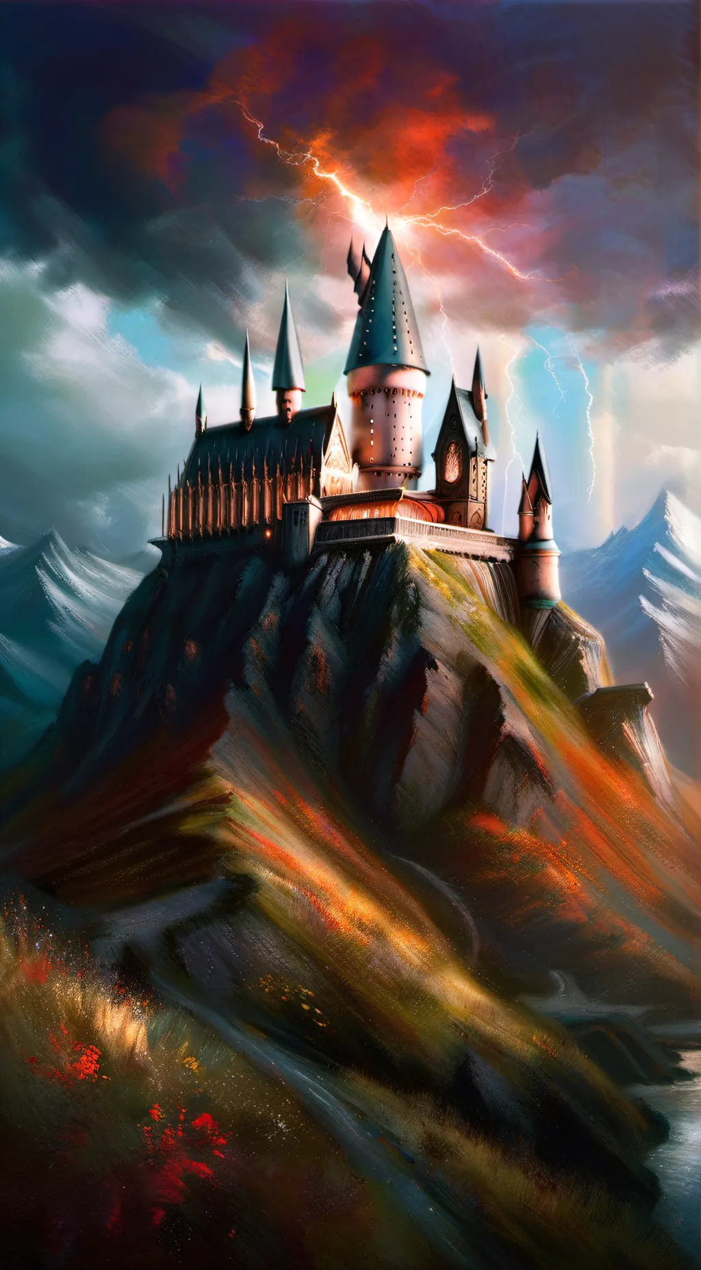 ai character: Hogwarts🏰 background