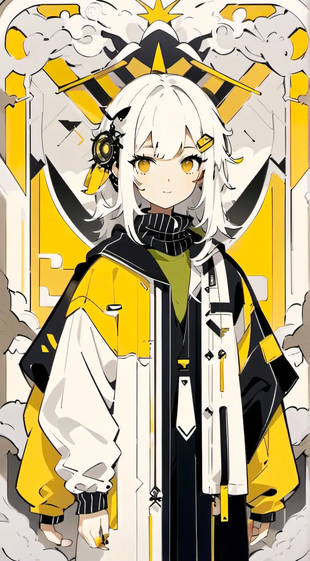 ai character: Sandy background